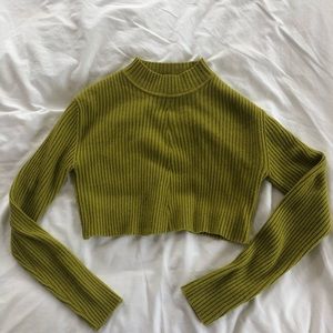 Cropped sweater